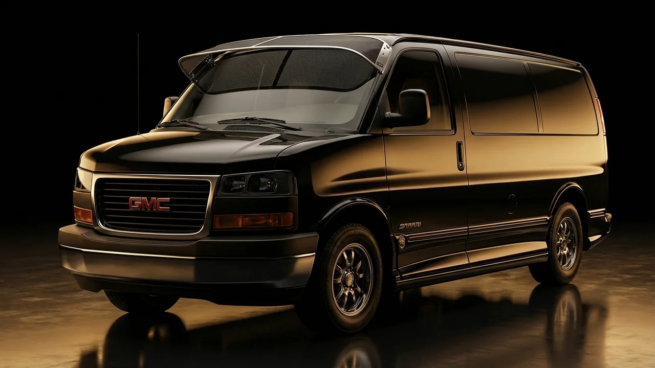 GMC Safari Damara Car Windscreen Sunvisor - 1