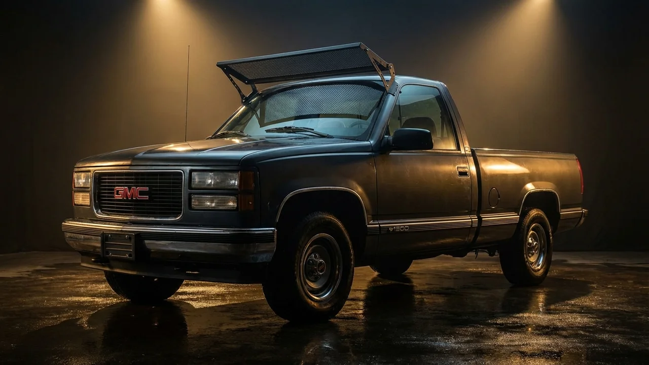 GMC V1500 Car Windscreen Sunvisor - 1