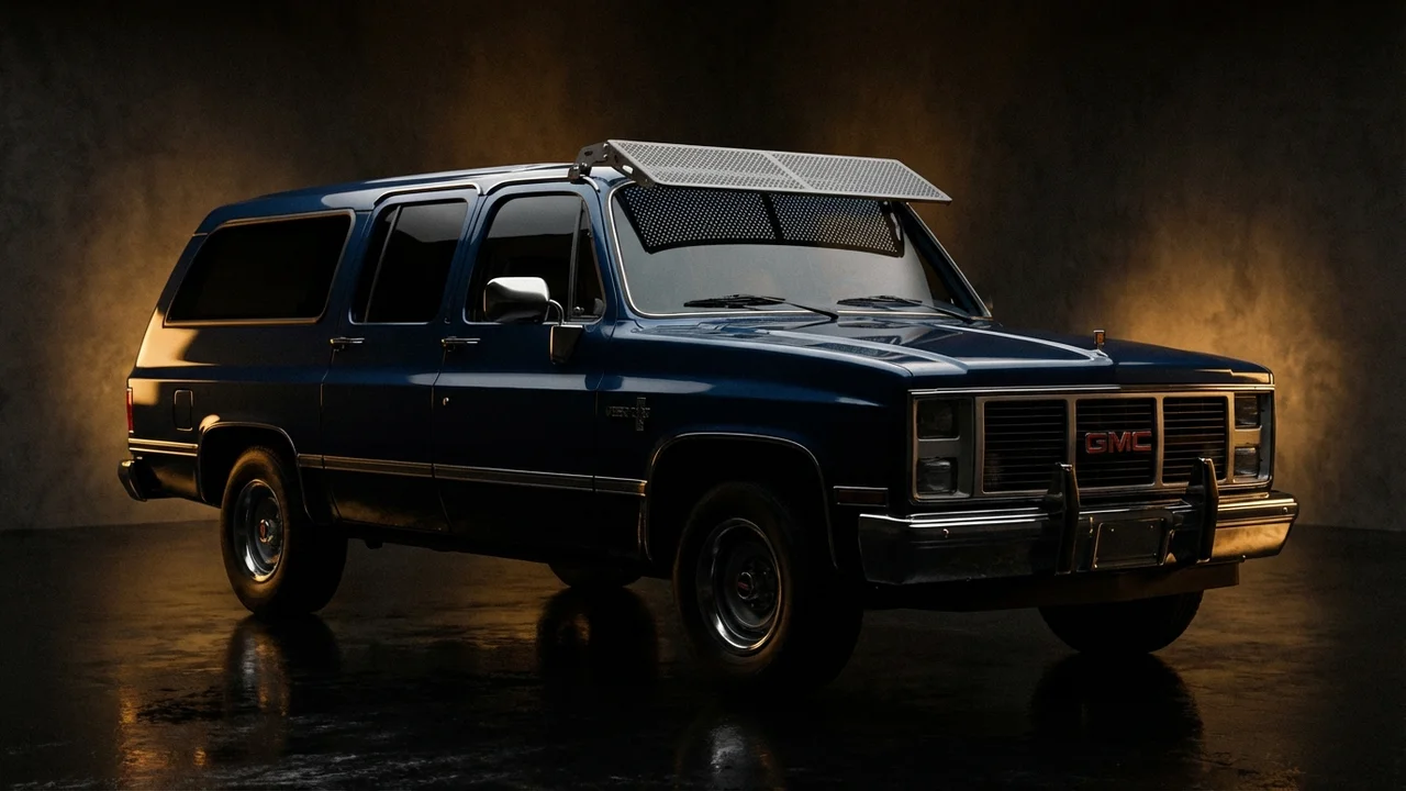 GMC V2500 Suburban Car Windscreen Sunvisor - 1