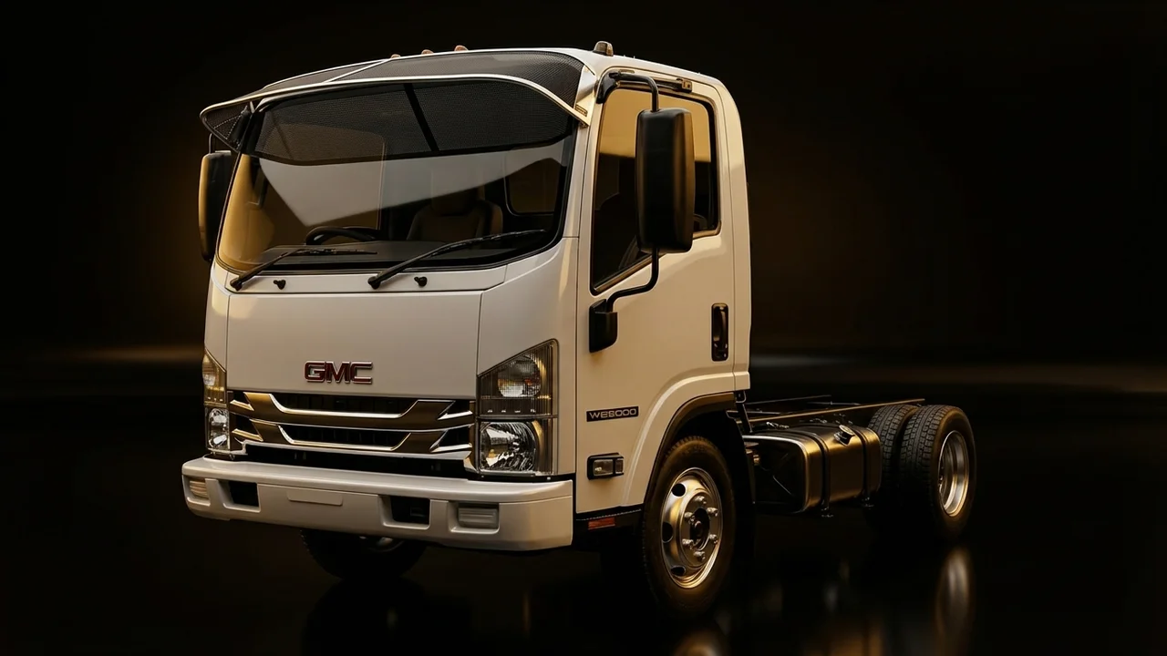 GMC W6500 Forward Car Windscreen Sunvisor - 1