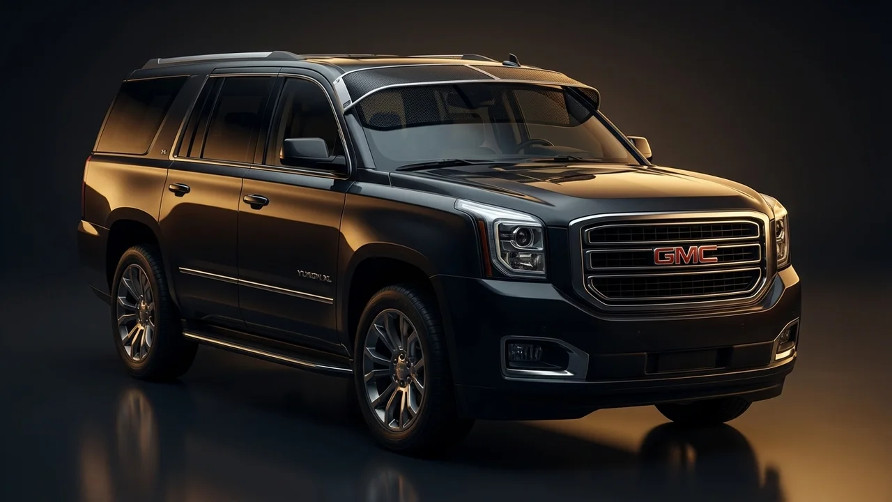 GMC Yukon XL Car Windscreen Sunvisor - 1