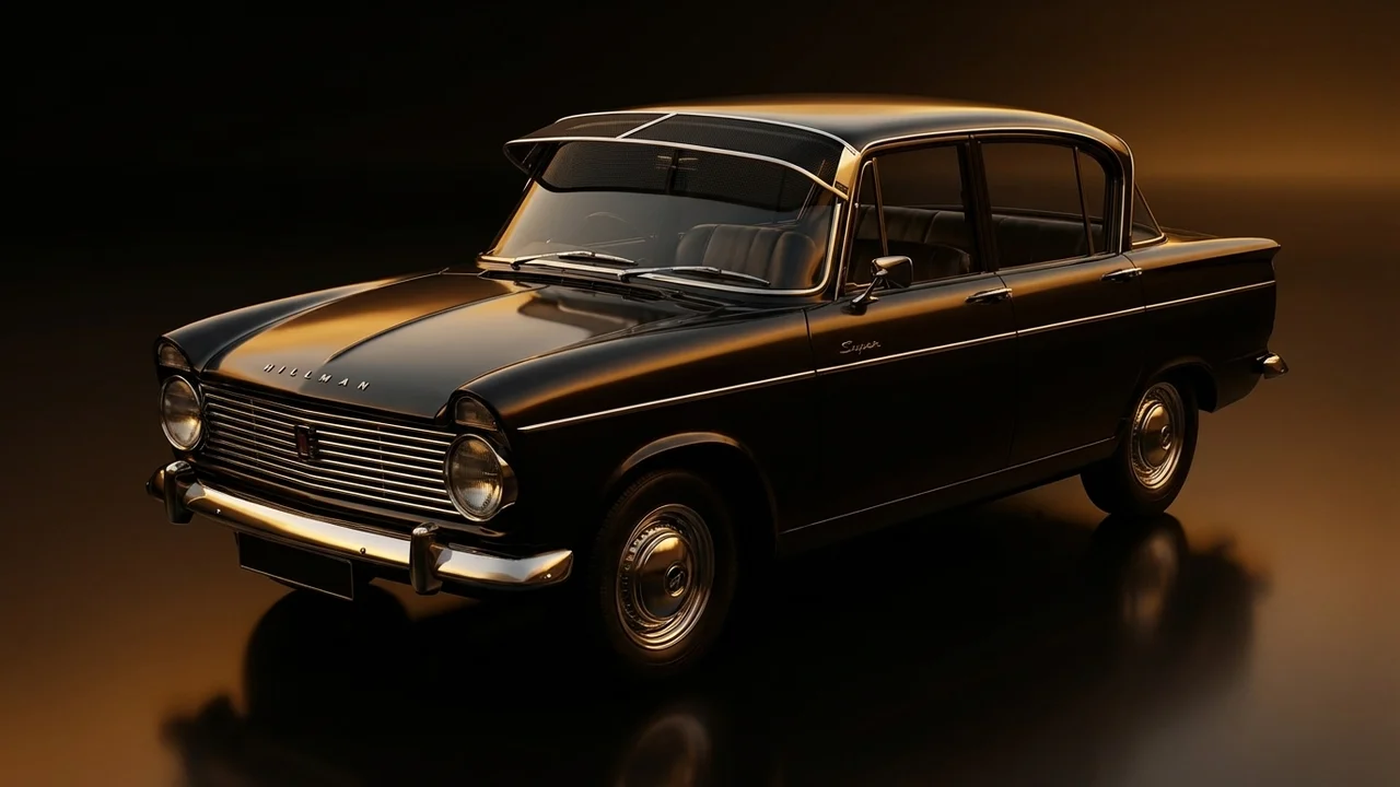 Hillman Super Minx Car Windscreen Sunvisor - 1