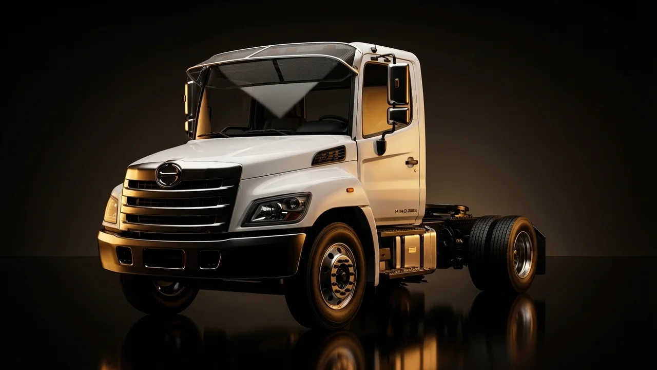 Hino 268A Car Windscreen Sunvisor - 1