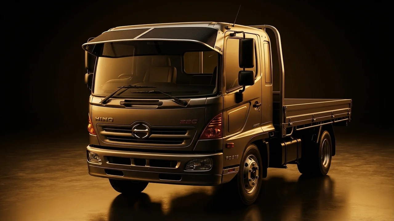 Hino FD2218 Car Windscreen Sunvisor - 1