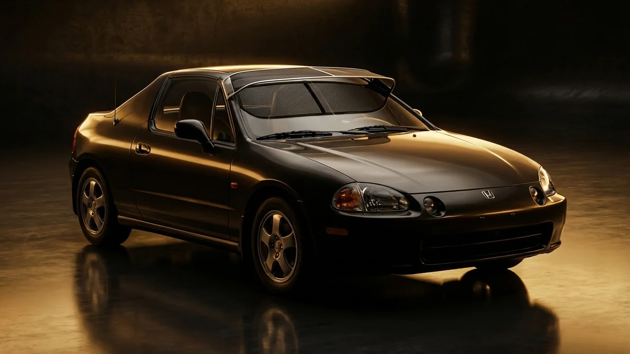 Honda Civic del Sol Car Windscreen Sunvisor - 1