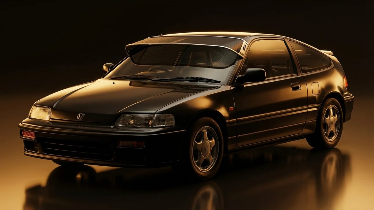 Honda CRX Car Windscreen Sunvisor - 1