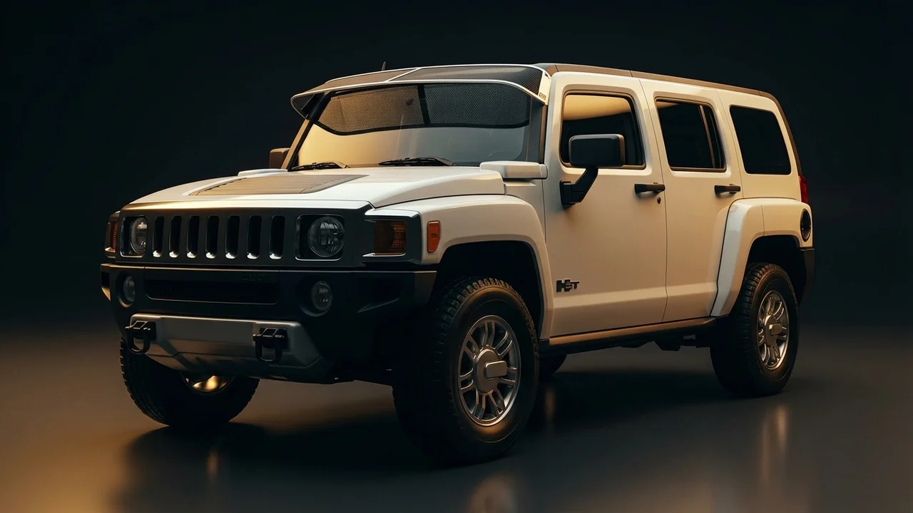 Hummer H3T Car Windscreen Sunvisor - 1