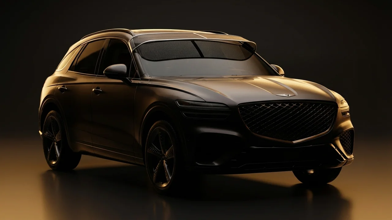 Hyundai Genesis GV70 Car Windscreen Sunvisor - 1