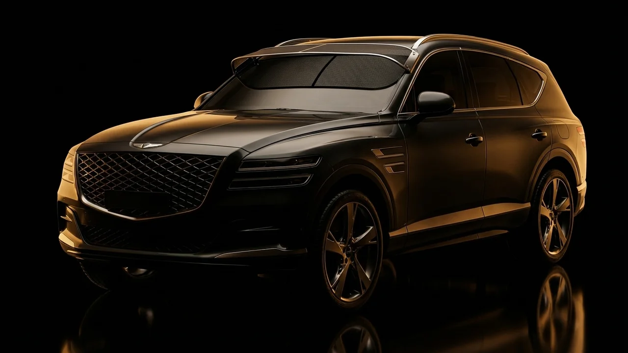 Hyundai Genesis GV80 Car Windscreen Sunvisor - 1