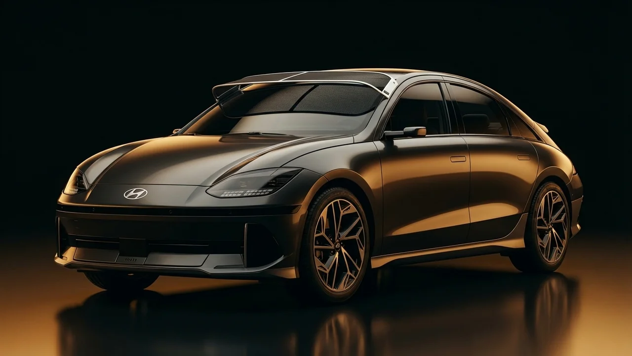 Hyundai Ioniq 6 Car Windscreen Sunvisor - 6