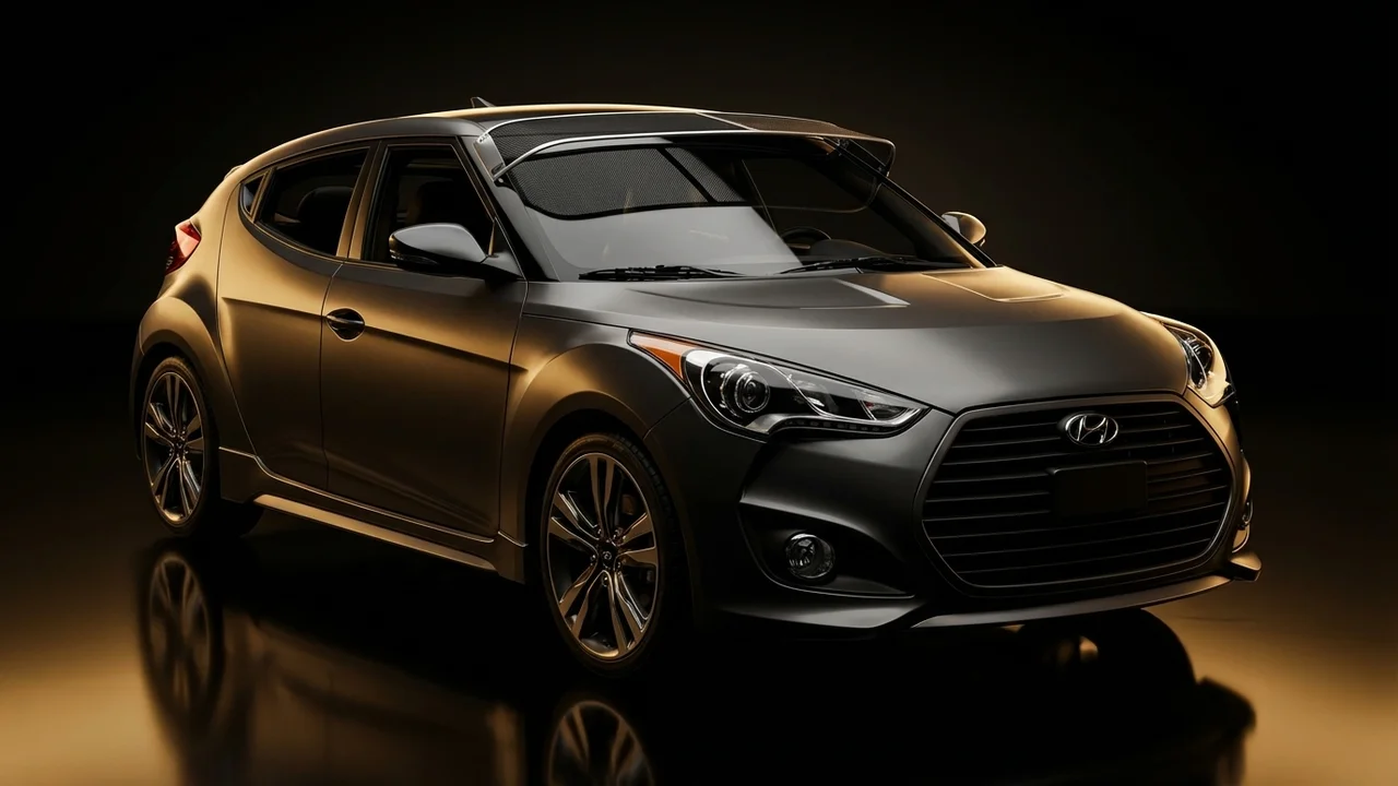 Hyundai Veloster Car Windscreen Sunvisor - 1