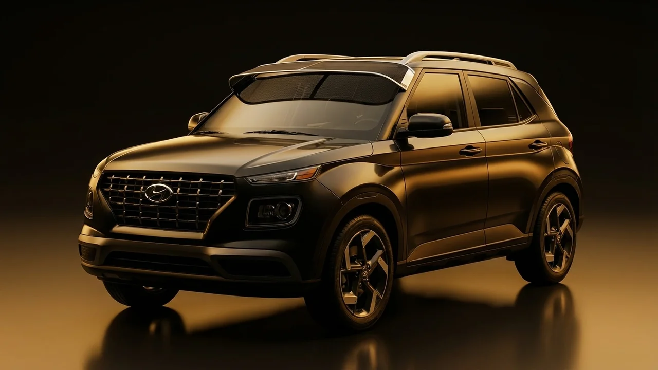 Hyundai Venue Car Windscreen Sunvisor - 1