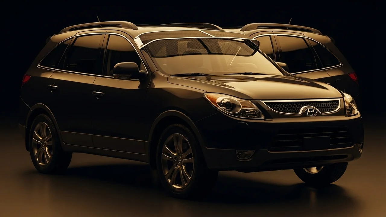 Hyundai Veracruz Car Windscreen Sunvisor - 1