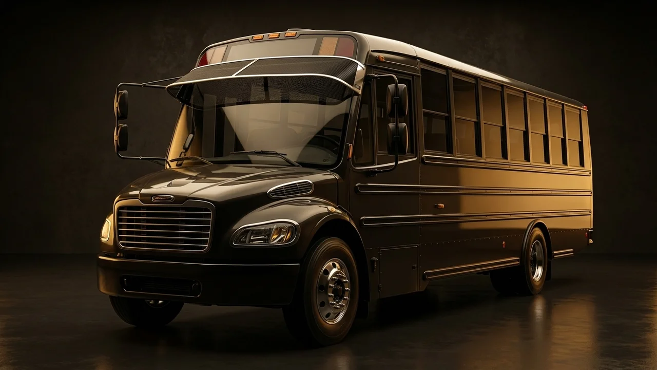 IC Corporation FE School Bus Car Windscreen Sunvisor - 1