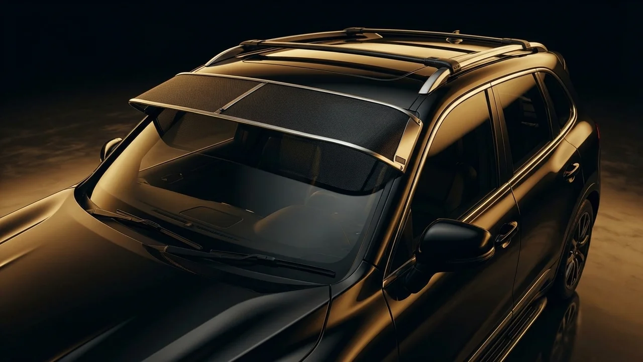 IC Corporation RE Integrated Car Windscreen Sunvisor - 1