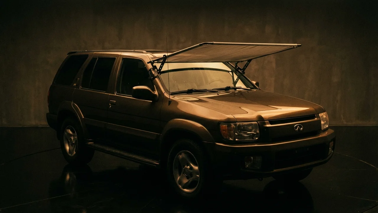 INFINITI QX4 Car Windscreen Sunvisor - 1