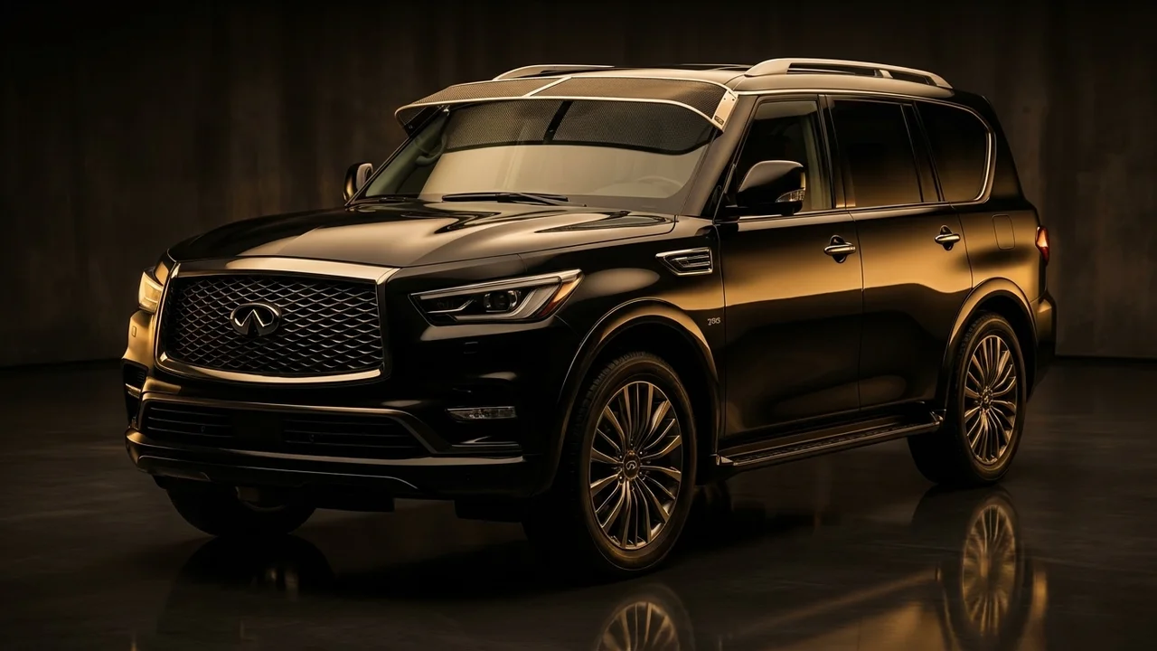 INFINITI QX80 Car Windscreen Sunvisor - 1