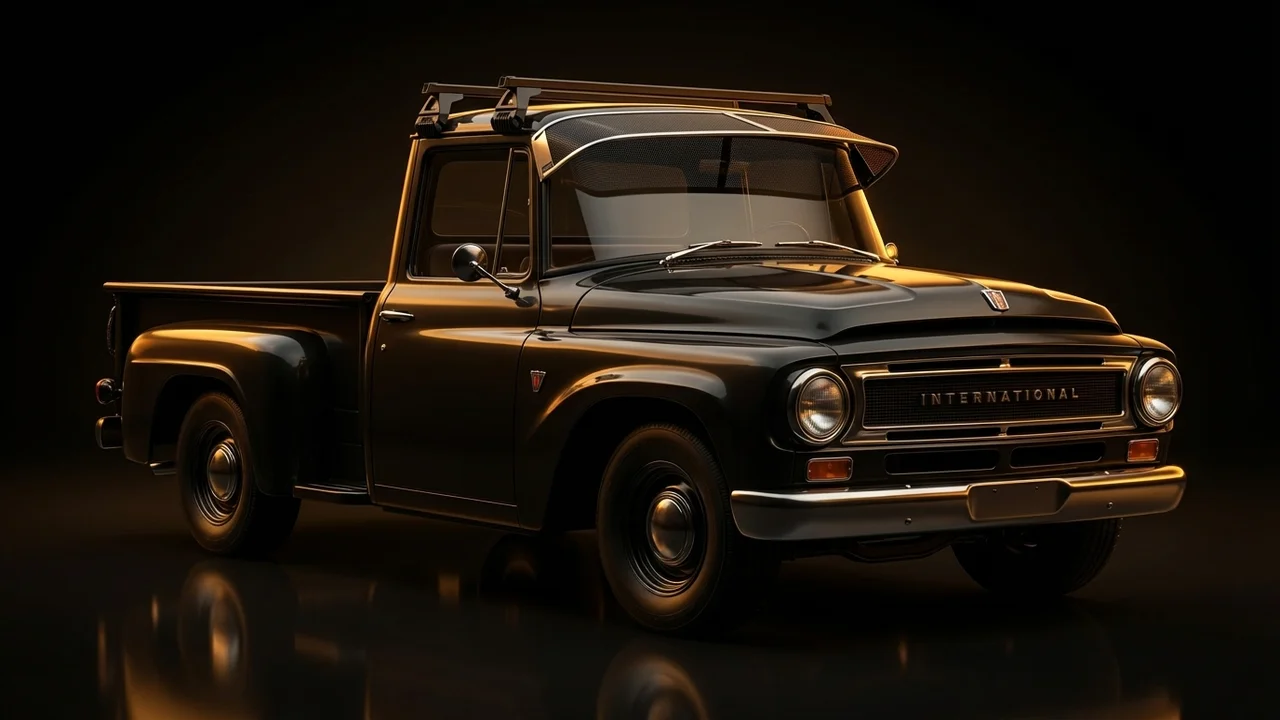 International 1200D Car Windscreen Sunvisor - 1