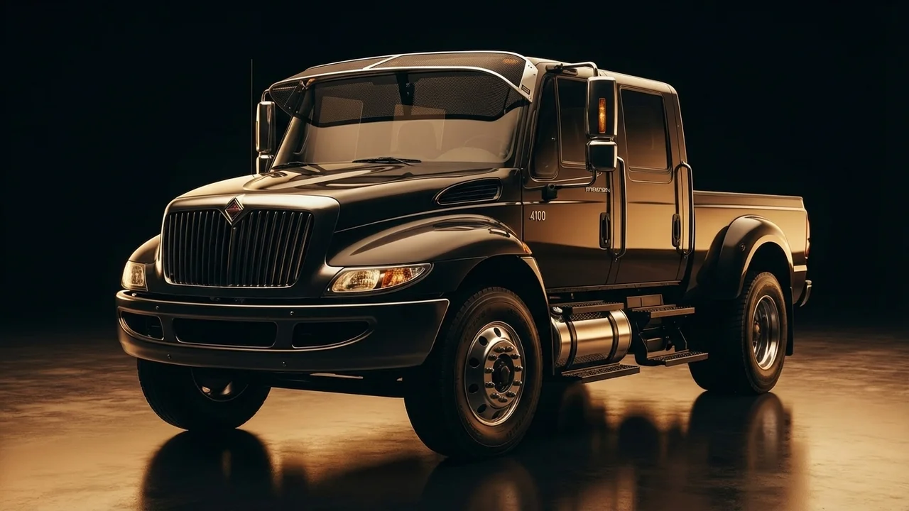 International 4100 SBA Car Windscreen Sunvisor - 1