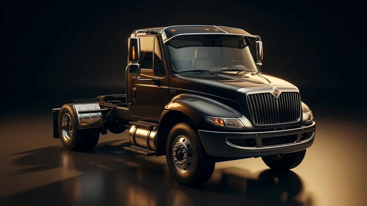 International 4600LP Car Windscreen Sunvisor - 1