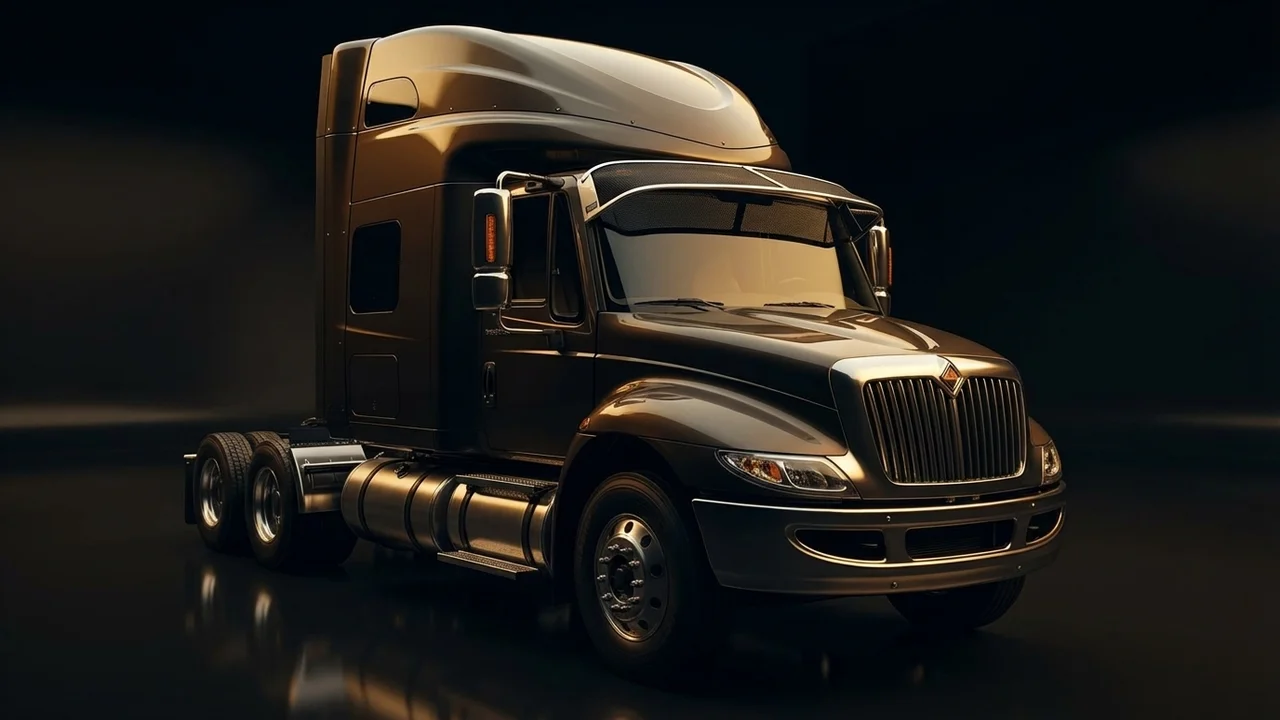 International 8600 TranStar Car Windscreen Sunvisor - 1