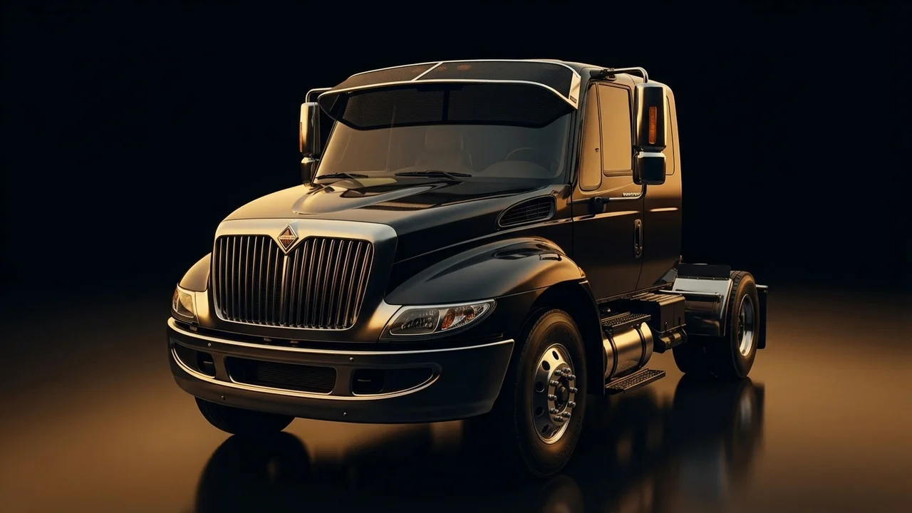 International 9100 SBA Car Windscreen Sunvisor - 1