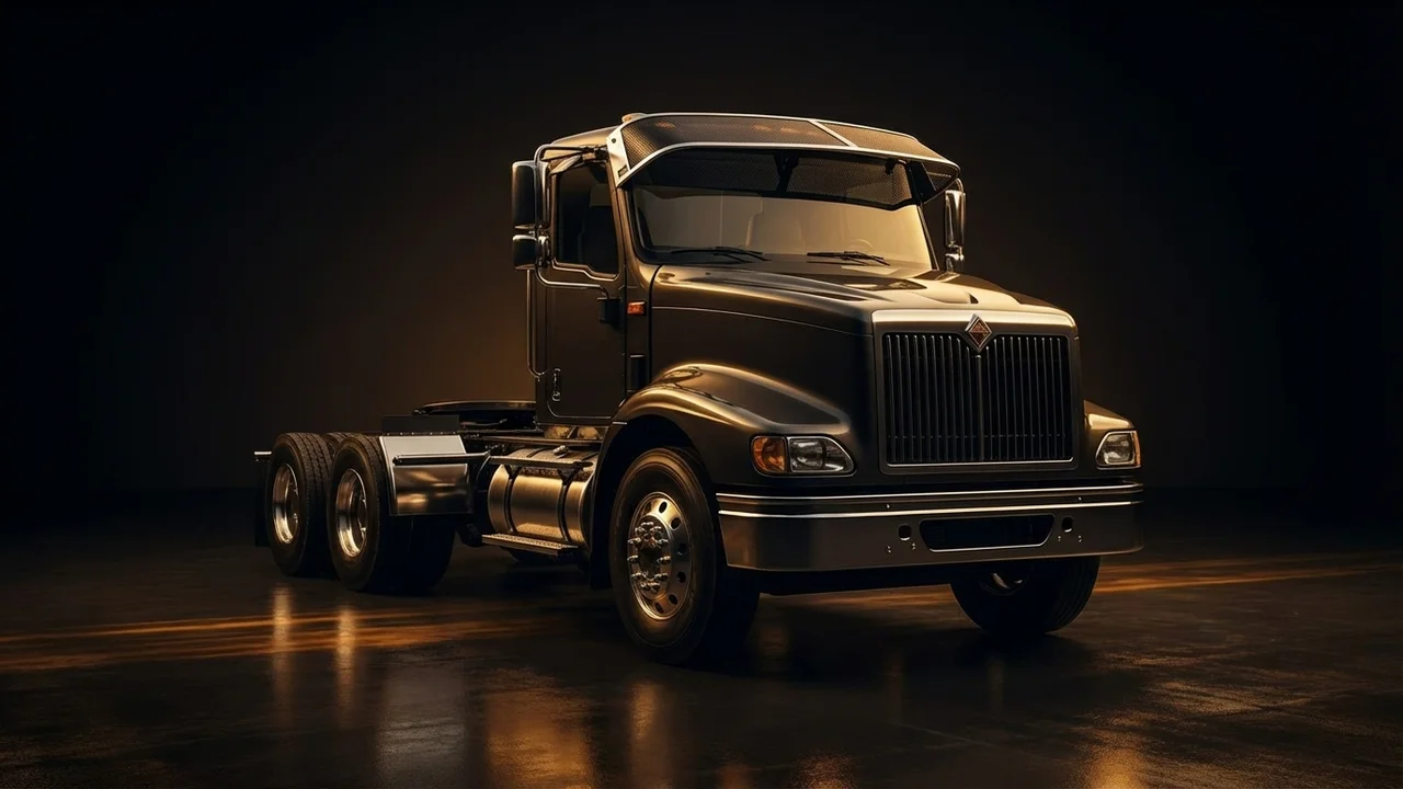 International 9200 SBA Car Windscreen Sunvisor - 1