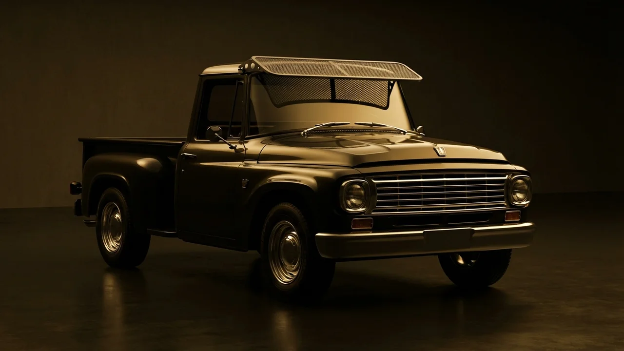 International CF600 Car Windscreen Sunvisor - 1