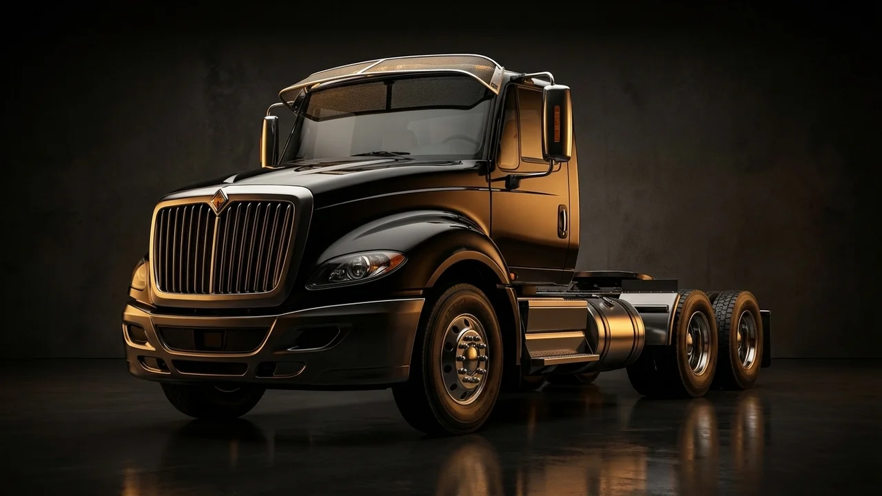 International HX515 Car Windscreen Sunvisor - 1