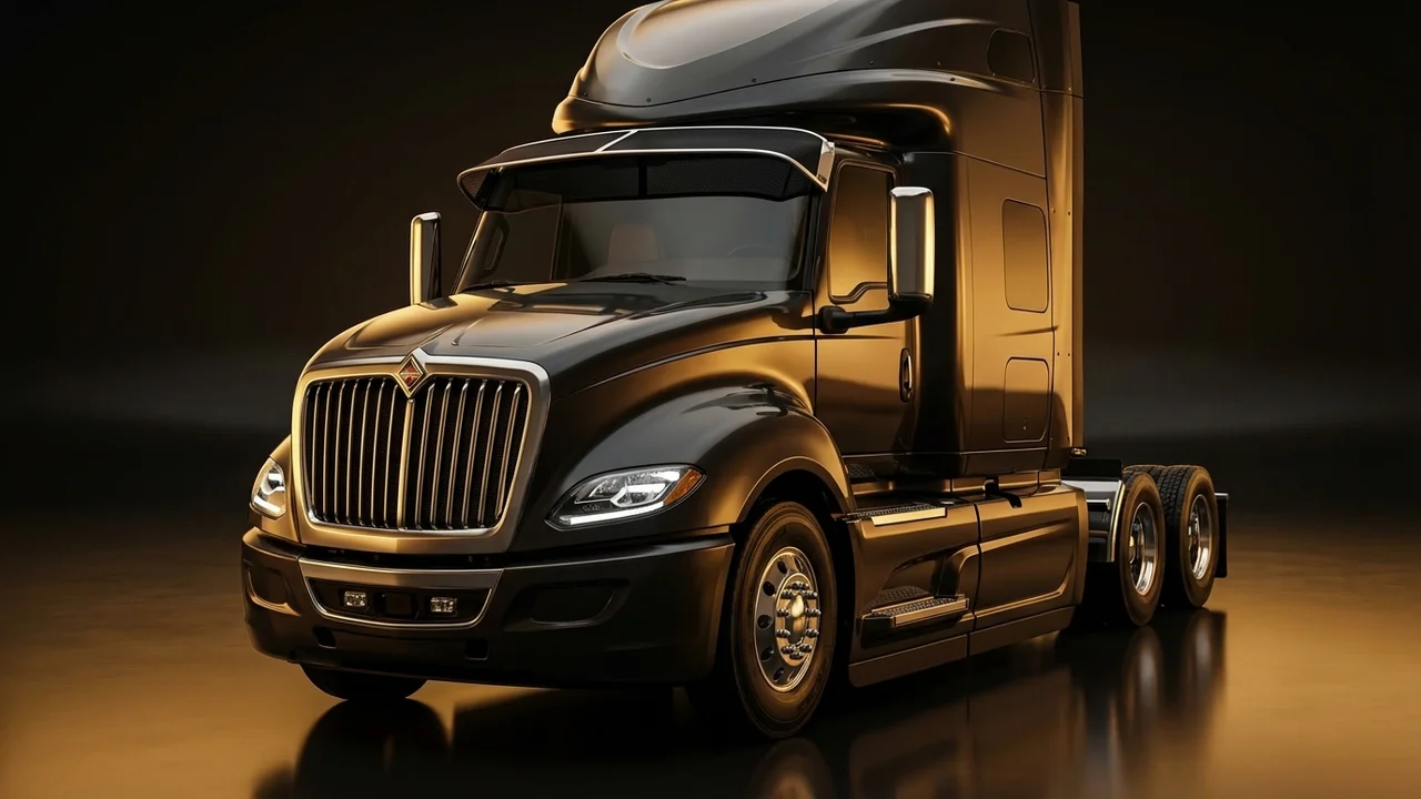 International LT625 Car Windscreen Sunvisor - 1