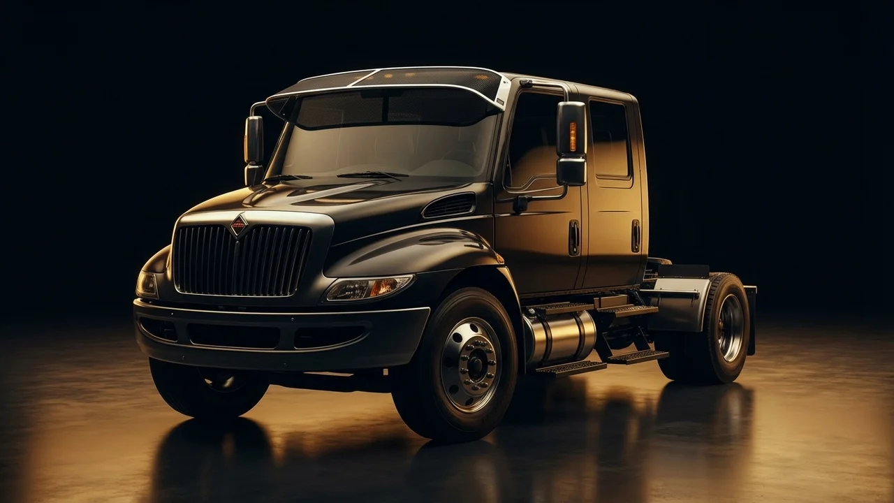 International MV607 Car Windscreen Sunvisor - 1