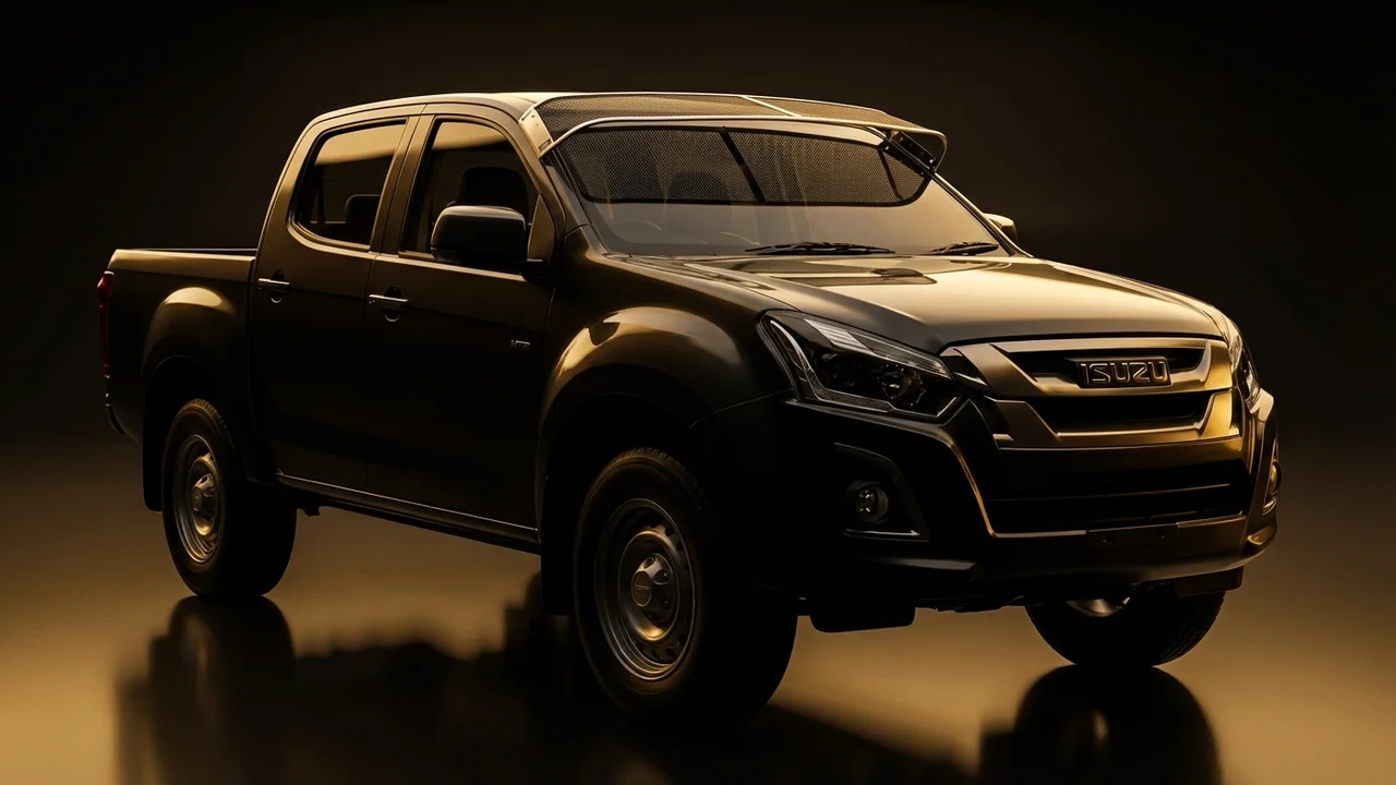 Isuzu HTR Car Windscreen Sunvisor - 1