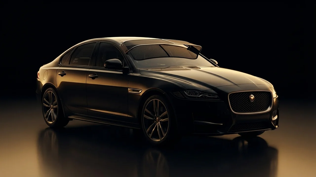 Jaguar XF Car Windscreen Sunvisor - 1