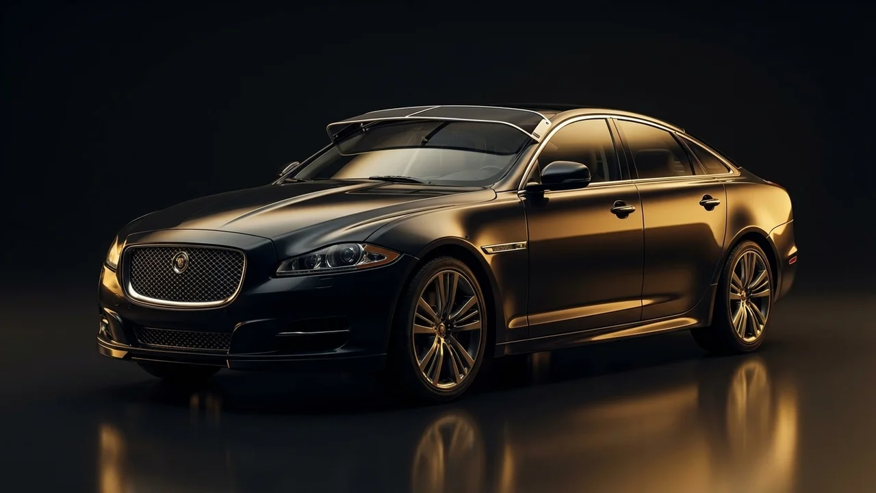 Jaguar XJ Car Windscreen Sunvisor - 1