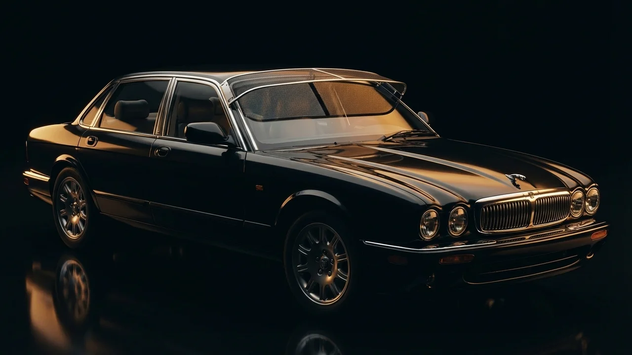 Jaguar XJ8 Car Windscreen Sunvisor - 1