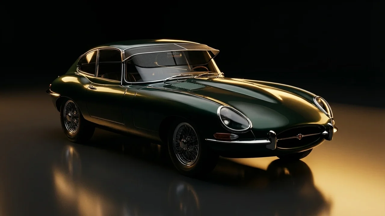 Jaguar XKE Car Windscreen Sunvisor - 1