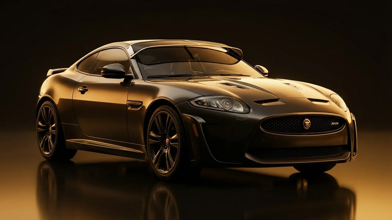 Jaguar XKR-S Car Windscreen Sunvisor - 1