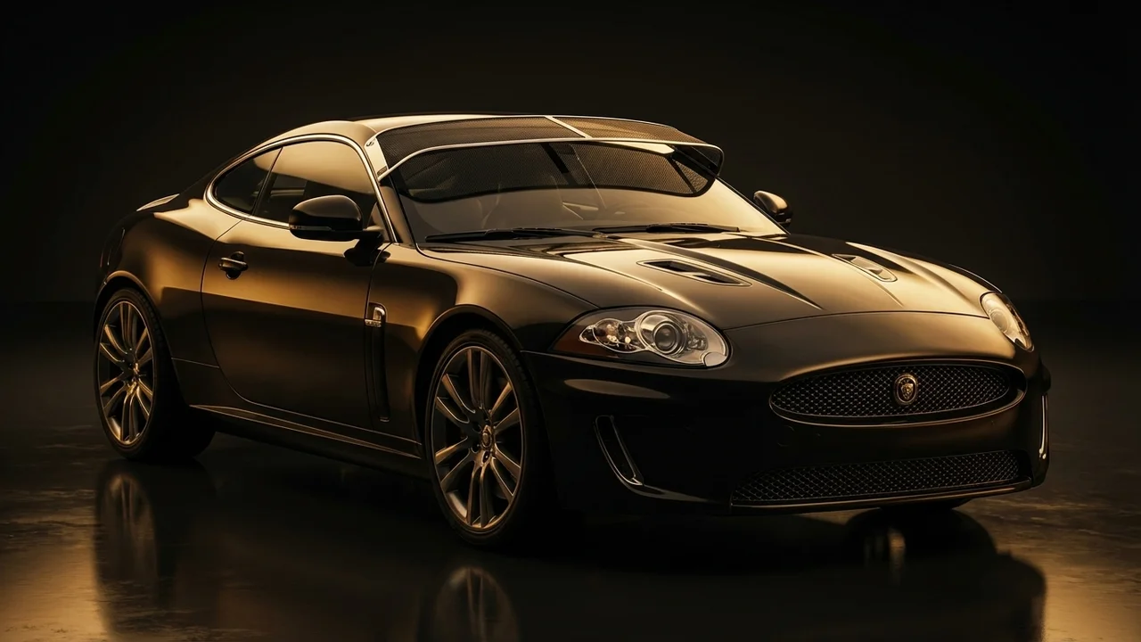 Jaguar XKR Car Windscreen Sunvisor - 1