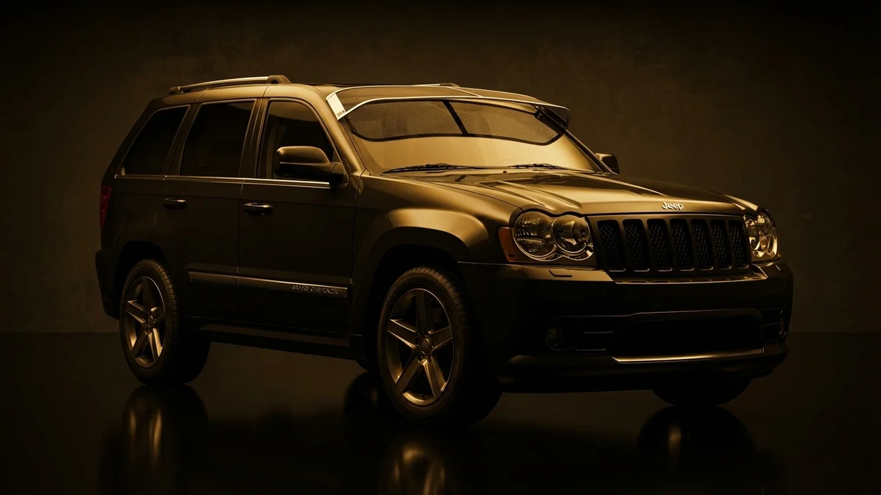 Jeep Grand Cherokee WK Car Windscreen Sunvisor - 1