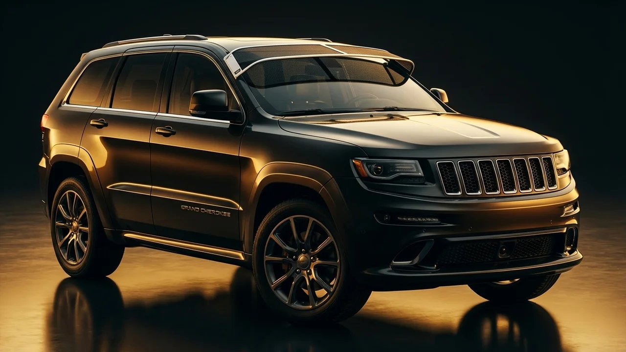 Jeep Grand Cherokee Car Windscreen Sunvisor - 1