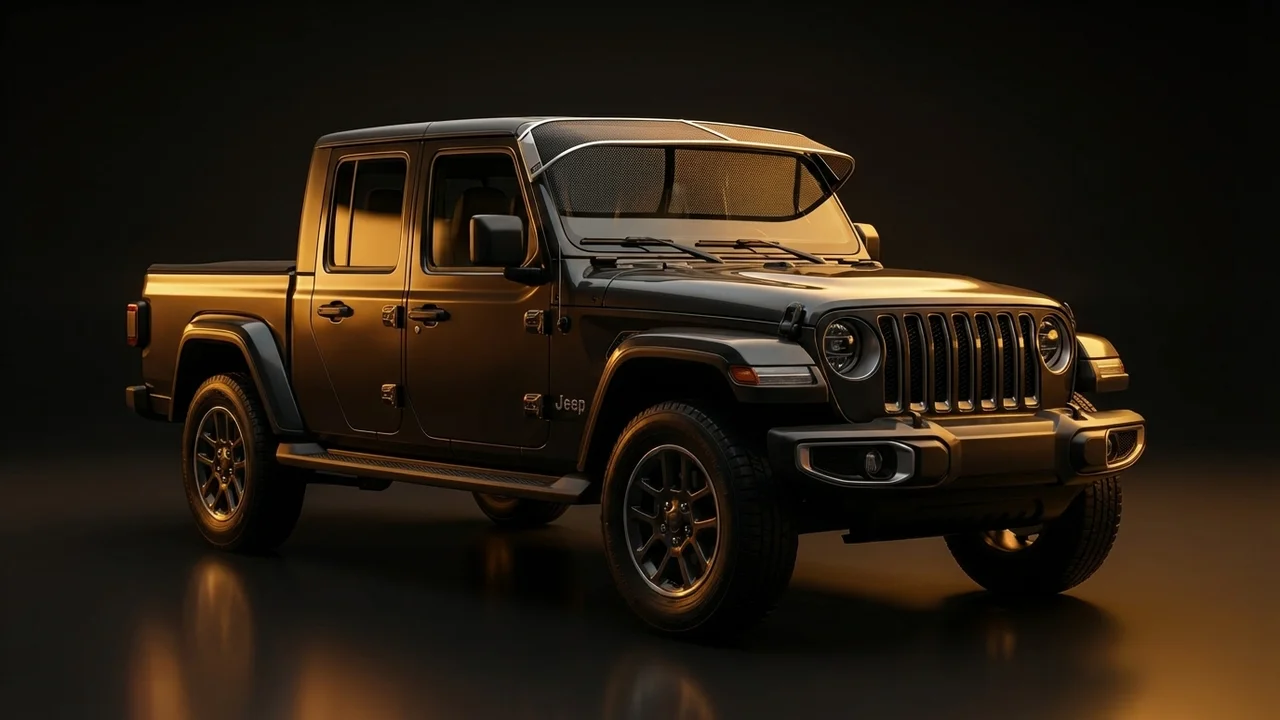 Jeep J-100 Car Windscreen Sunvisor - 100