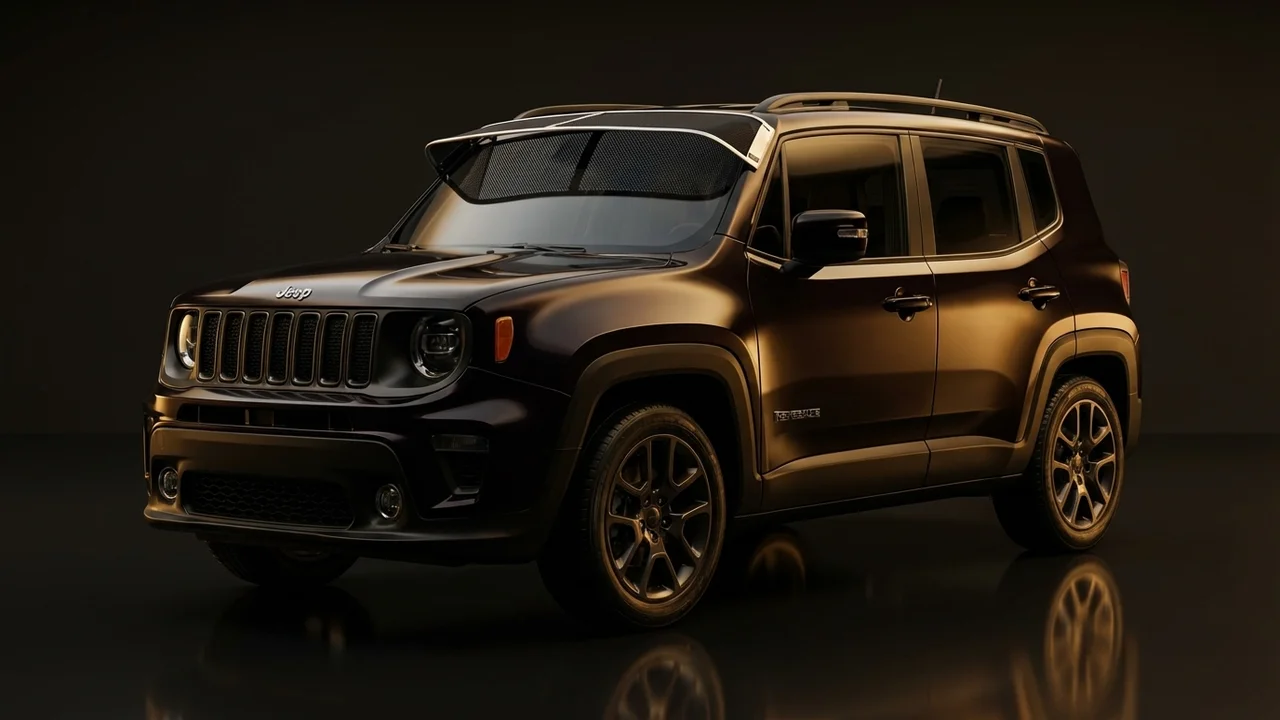 Jeep Renegade Verona LE Car Windscreen Sunvisor - 1