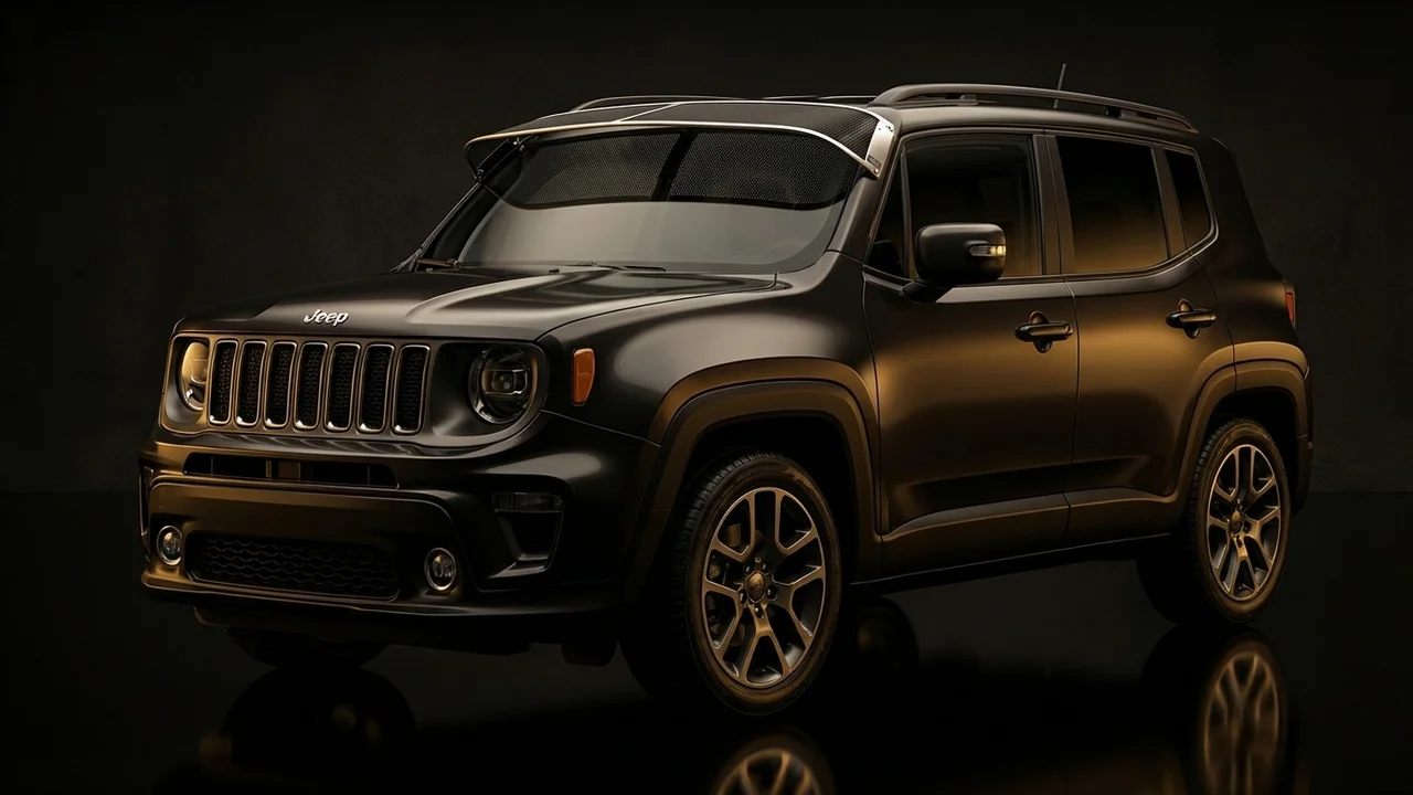 Jeep Renegade Vienna Car Windscreen Sunvisor - 1