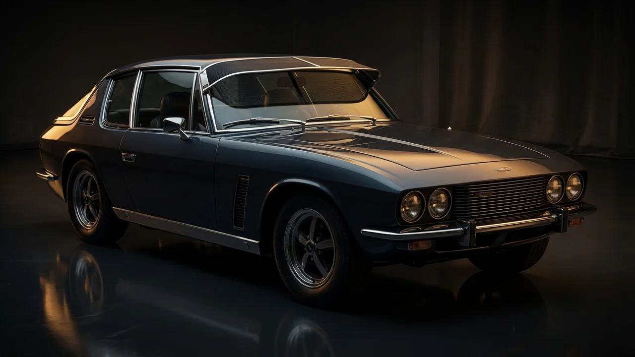 Jensen Interceptor Car Windscreen Sunvisor - 1