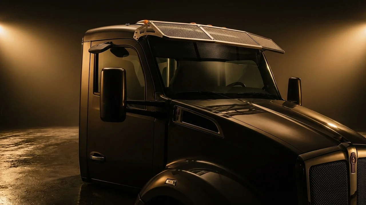 Kenworth K150 Car Windscreen Sunvisor - 1