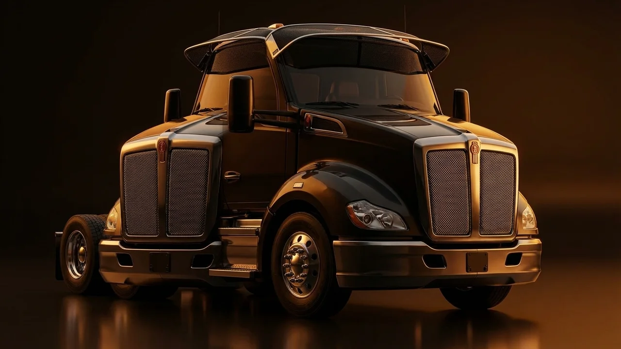 Kenworth K300 Car Windscreen Sunvisor - 1