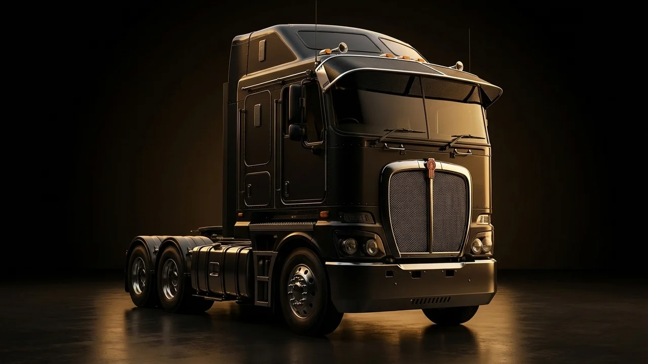 Kenworth KW45 Car Windscreen Sunvisor - 1