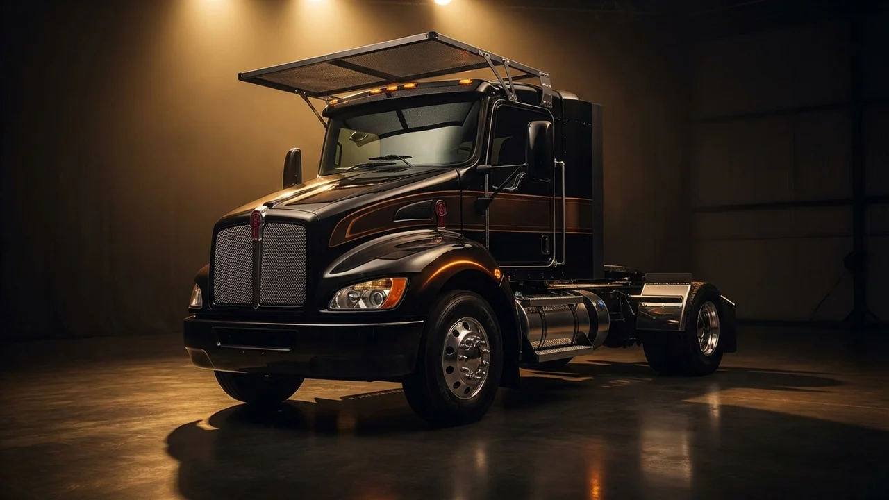 Kenworth T370 Car Windscreen Sunvisor - 1