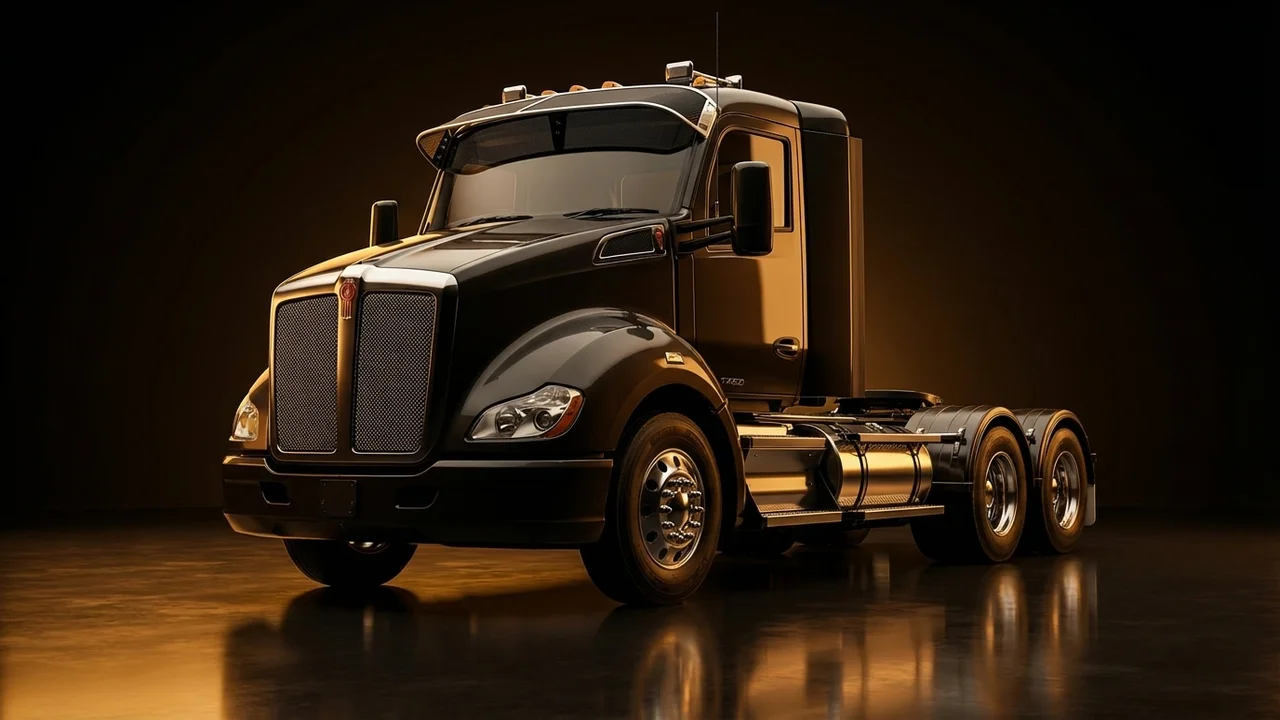 Kenworth T460 Car Windscreen Sunvisor - 1