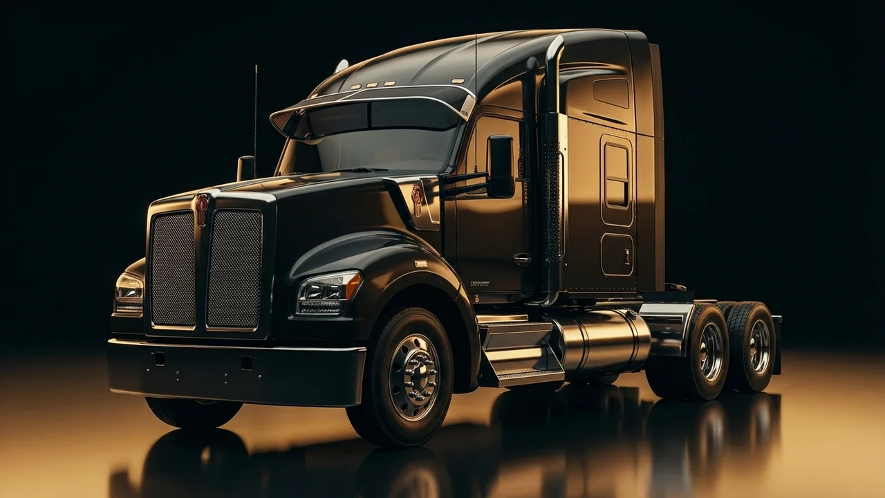 Kenworth W990 Car Windscreen Sunvisor - 1